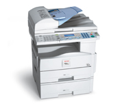 Ricoh Aficio MP161SPF Copier (16cpm): SCAN, PRINT AND FAX are all included in the price. These come STANDARD with the copier. REMANUFACTURED